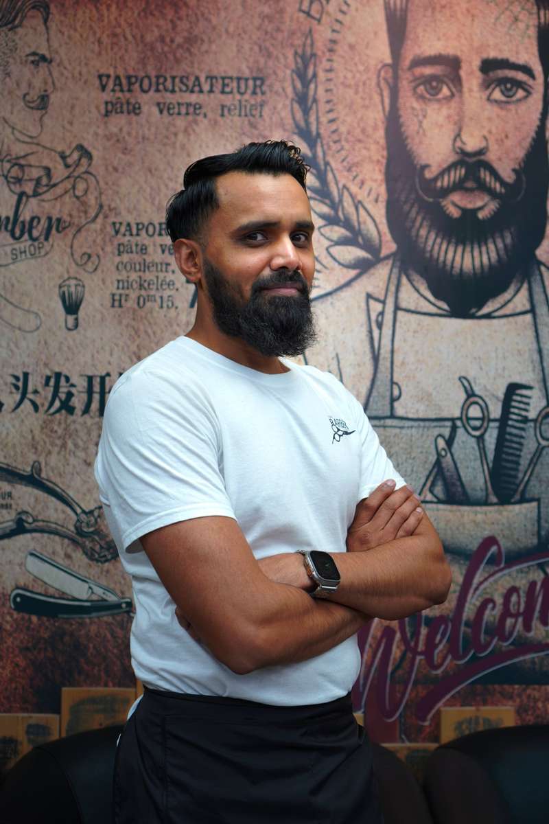 Sham, Founder and Senior Barber at The Barber Joint Shadwell